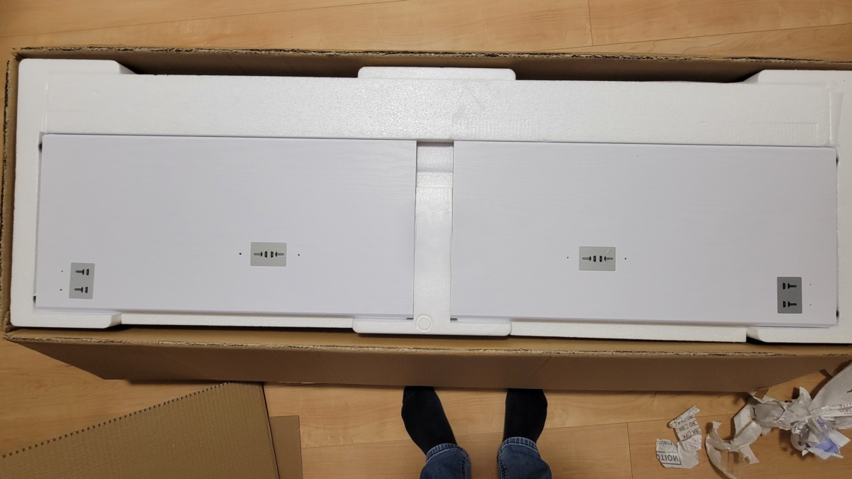MORADIAの88鍵ハンマーアクション電子ピアノ　箱